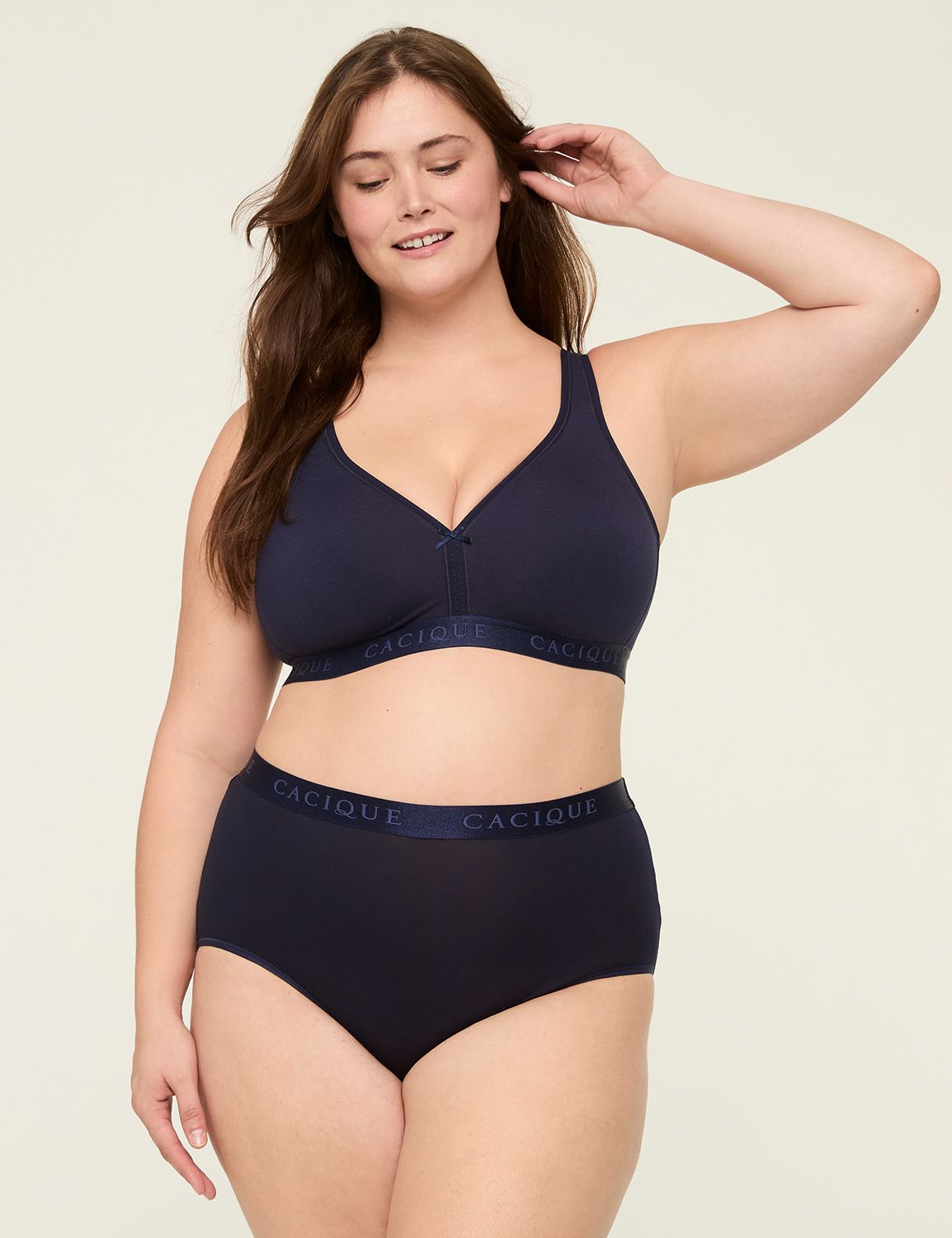 Cotton Lightly Lined No-Wire Bra