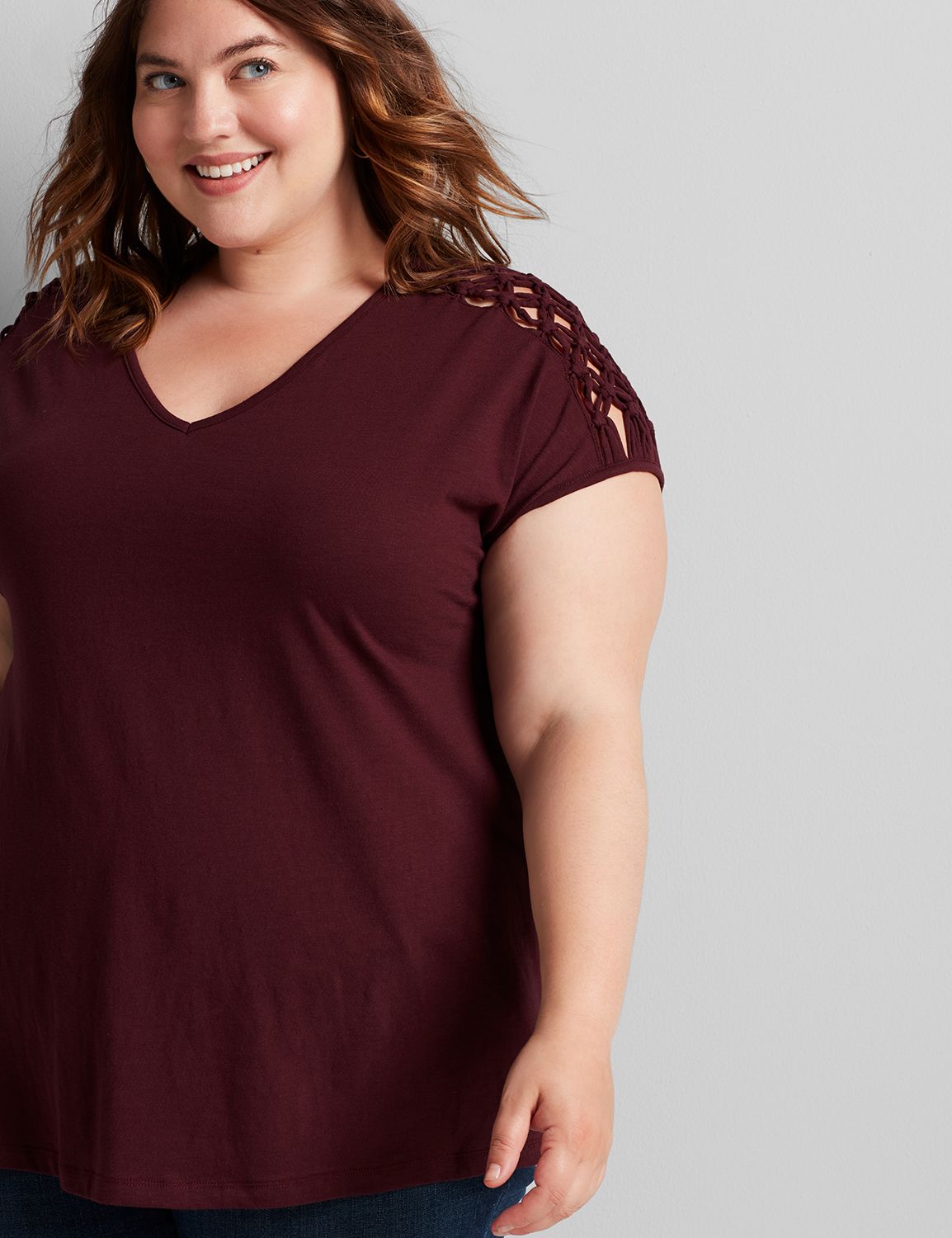 lane bryant summer tops