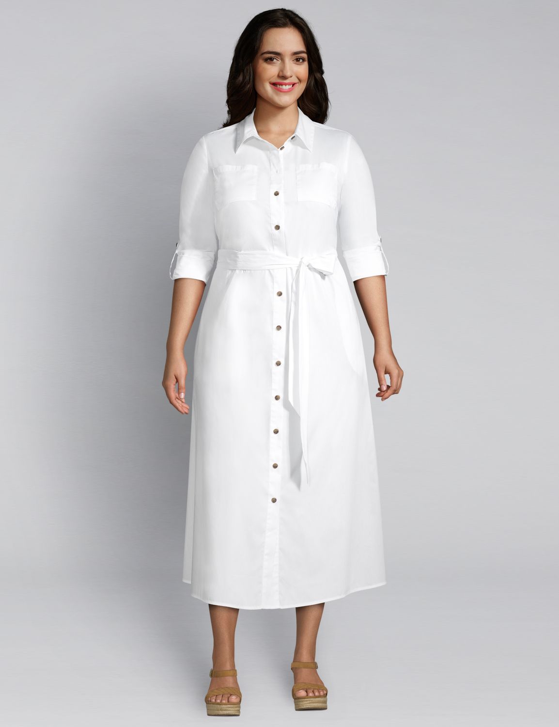 plus size white dress lane bryant