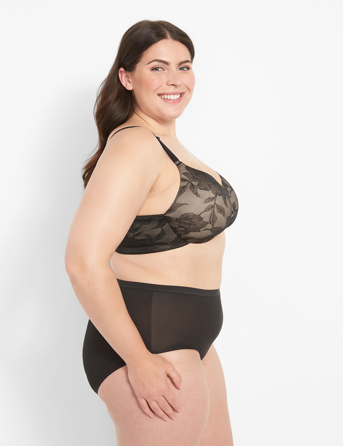 Invisible Lace Backsmoother Lightly Lined Full Coverage Bra