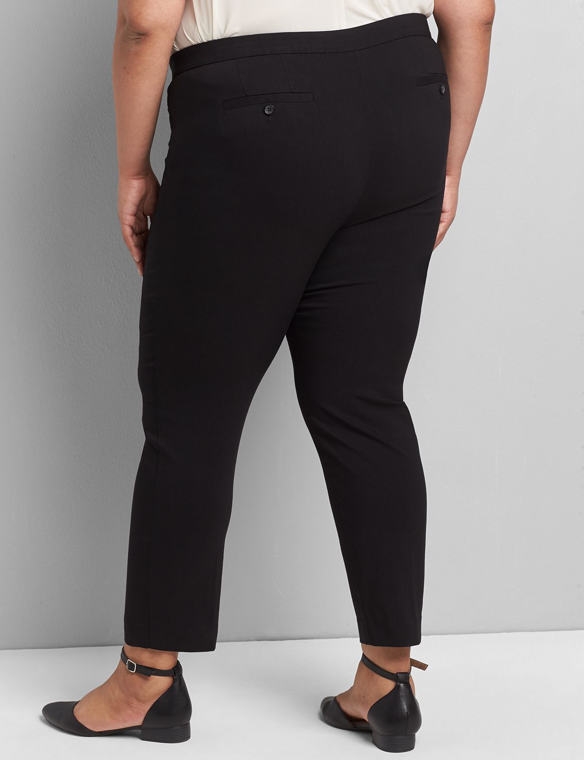 1105969- YR LBO Ankle Pant- (Realever- Solid RNS) (1100389):Pitch Black LB 1000322:12 Product Image 2