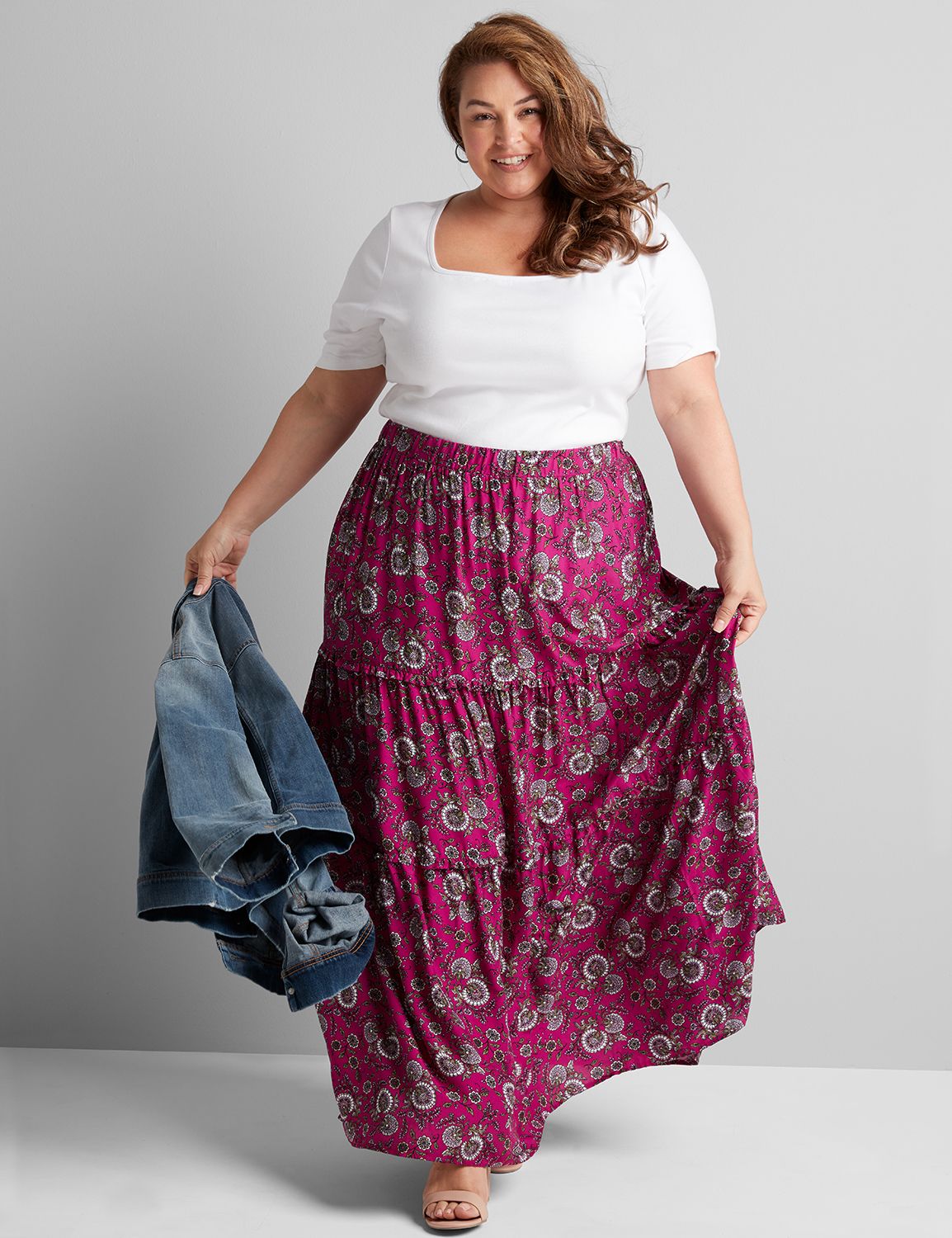 size 18 maxi skirt