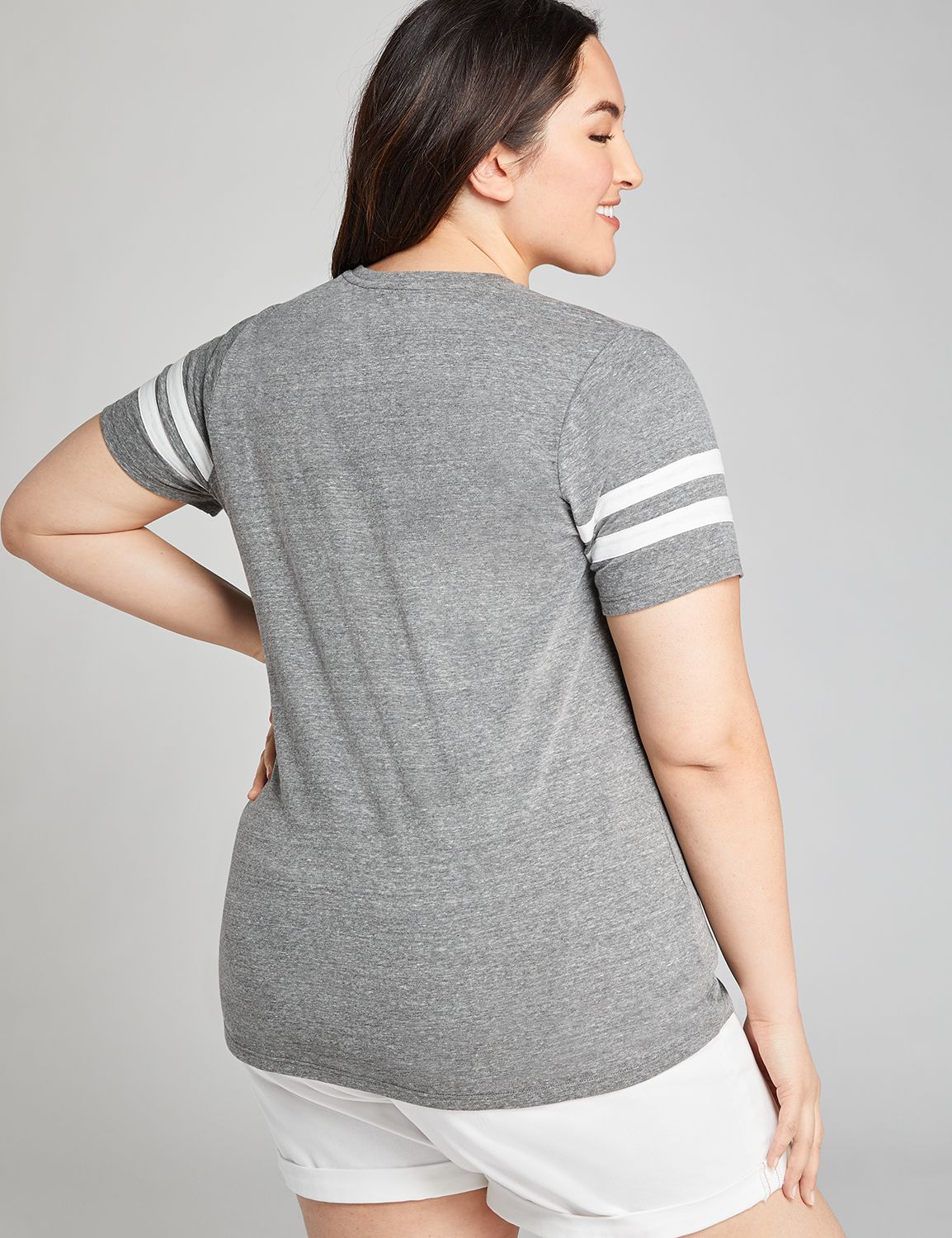 1113525 Crew Varsity Ringer Tee Gra Product Image 2