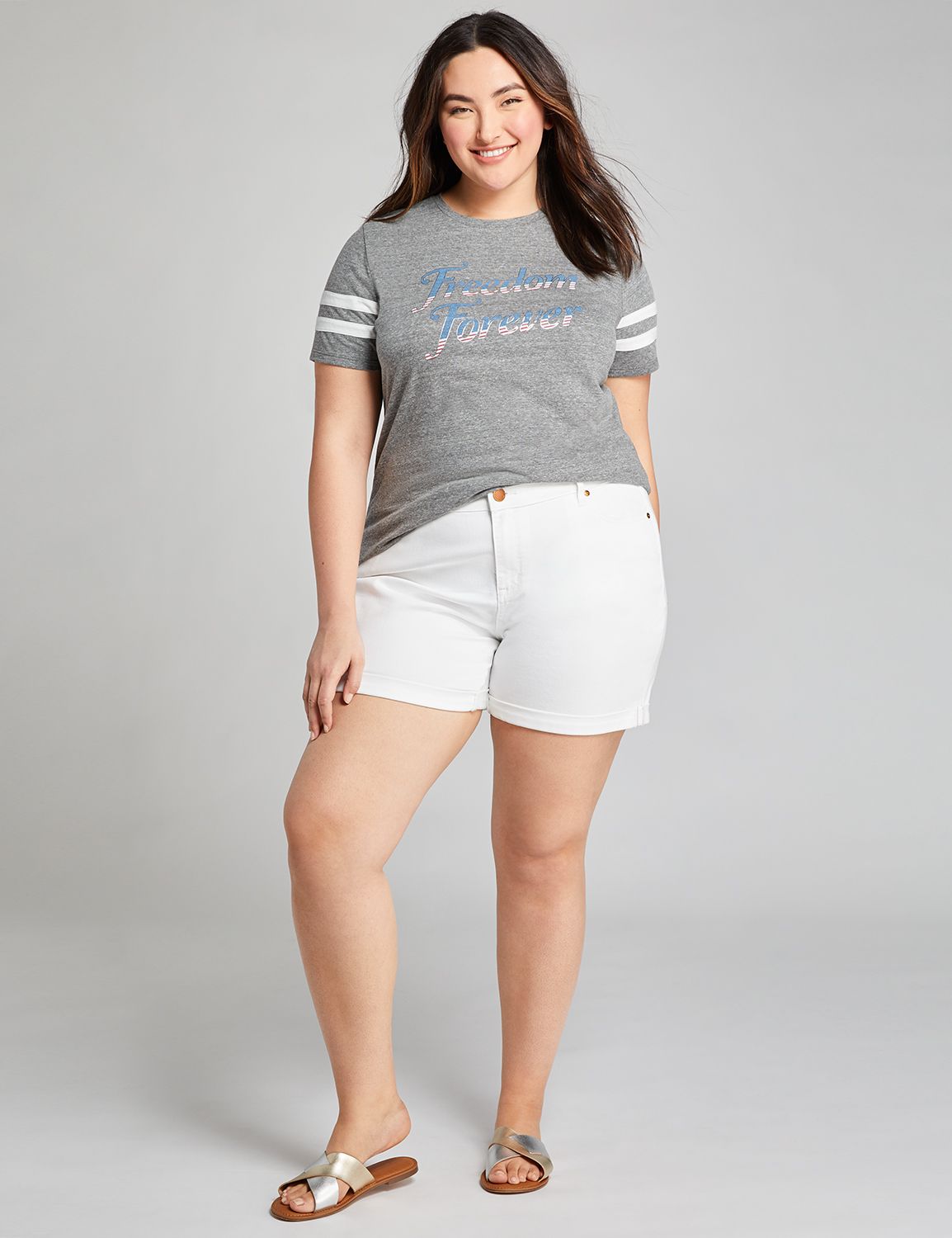 1113525 Crew Varsity Ringer Tee Gra Product Image 3