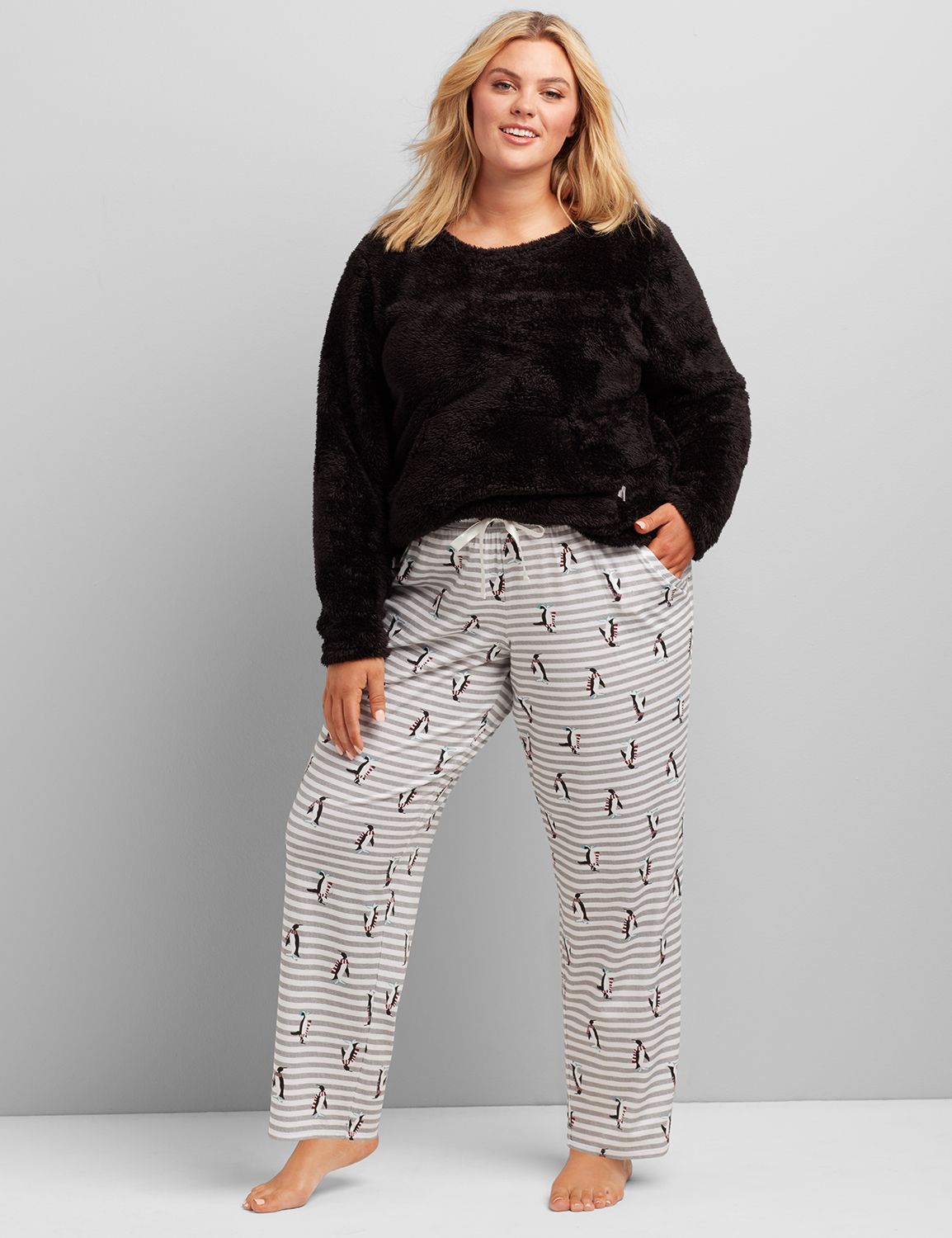 lane bryant pajama pants