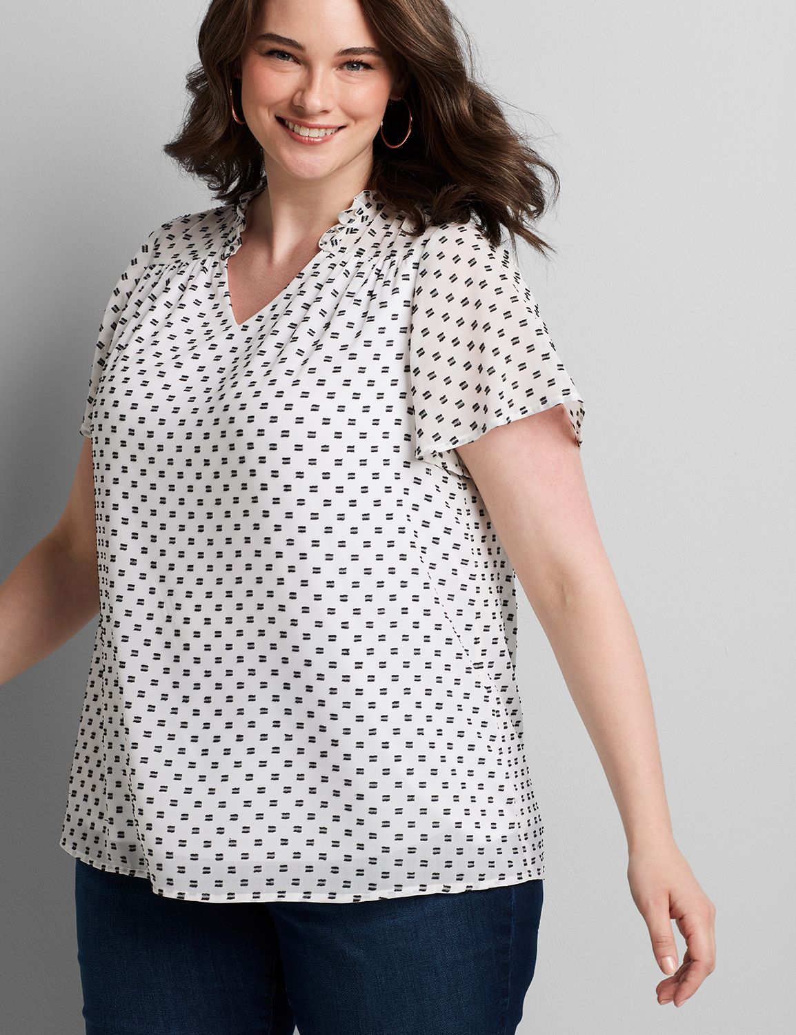 formal tops plus size