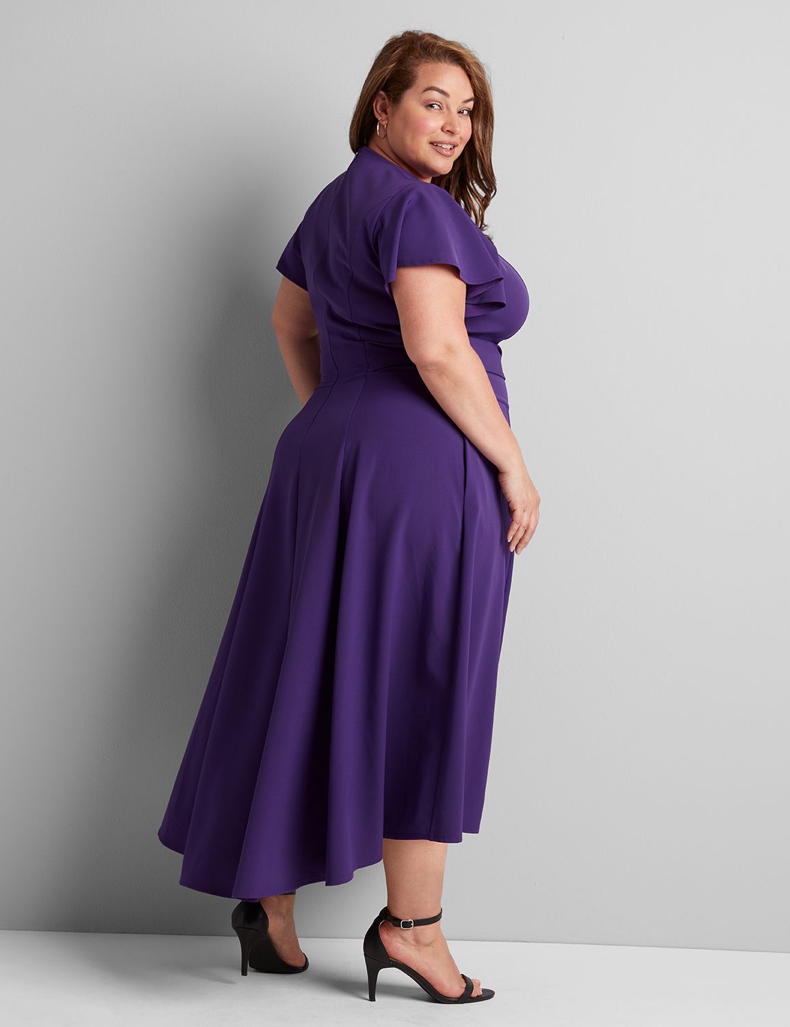 lane bryant high low dress