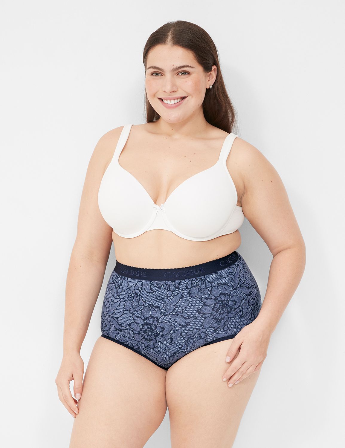 Plus Size Women Sexy Bra + High Waist Panty Lingerie Set - The Little  Connection