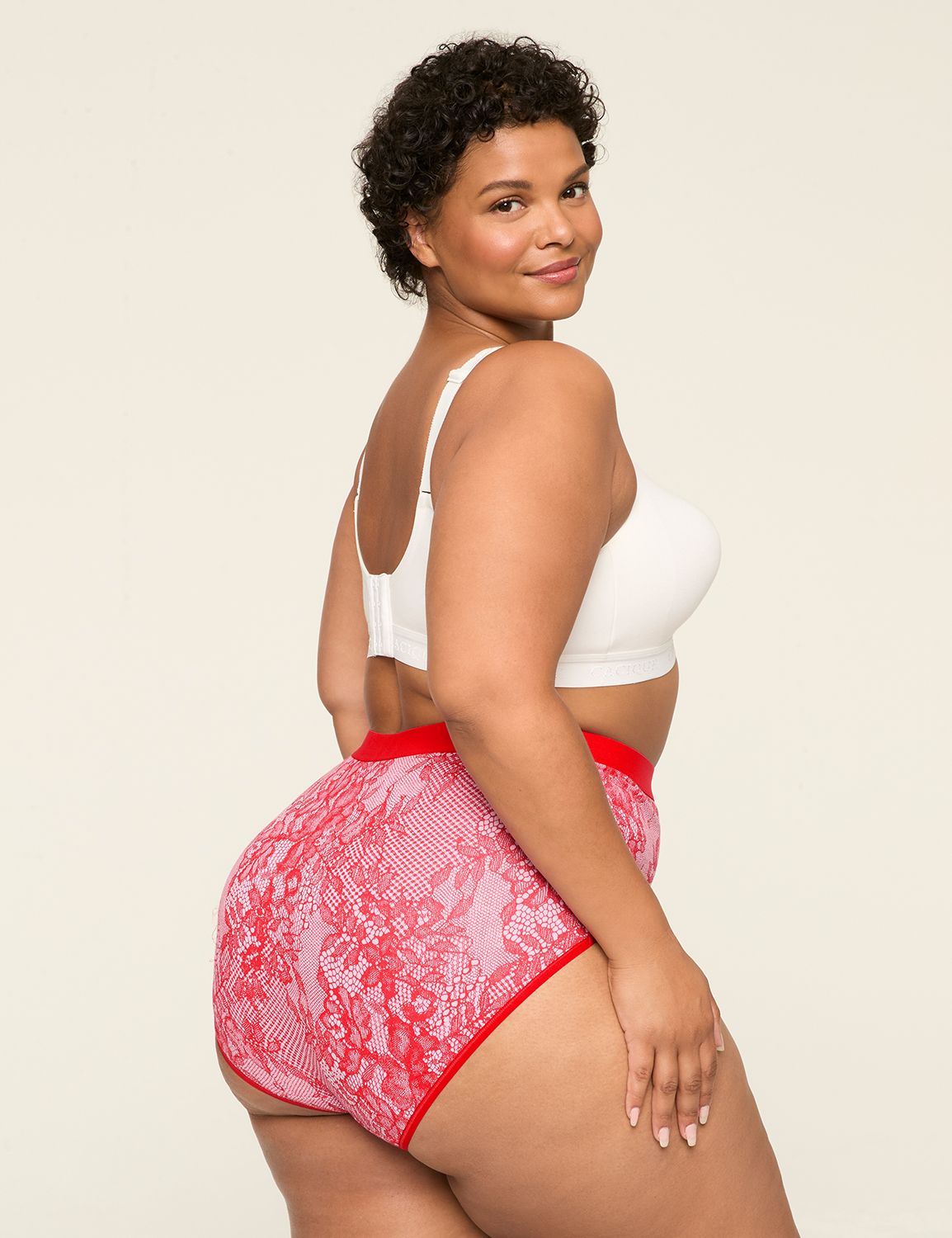 Cotton High Waist Brief Matte Waist Product Image 2