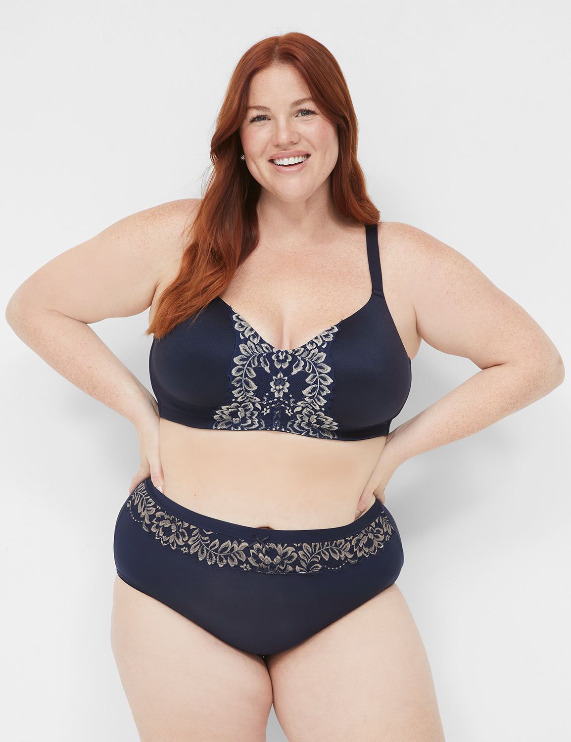 Mastectomy LL NW Nouveau Lace Solid Product Image 1
