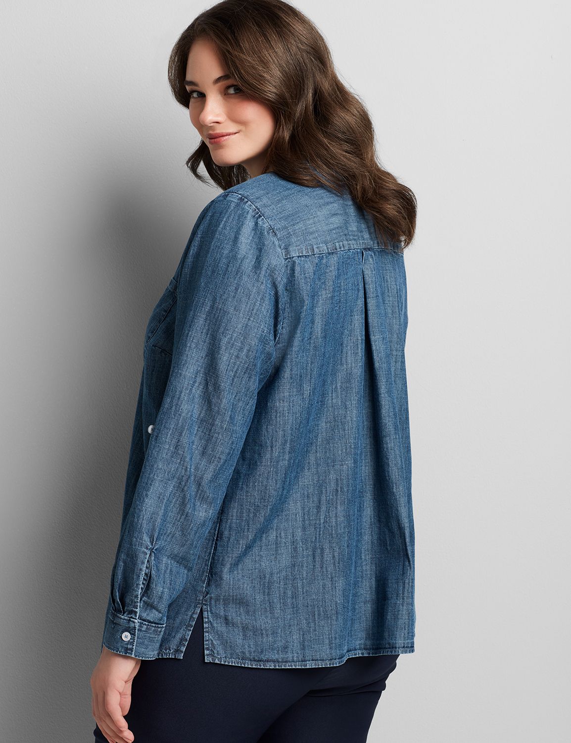 Chambray Popover Shirt