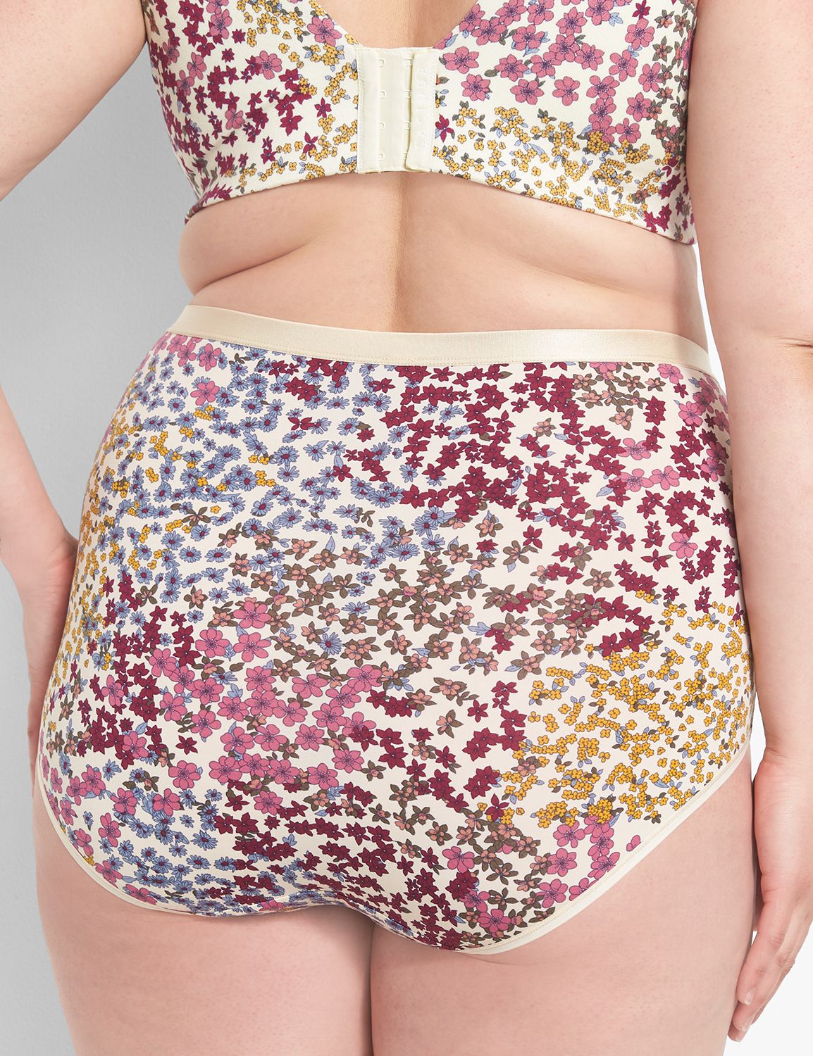 Softstretch High Waist Brief with Lace main image 0