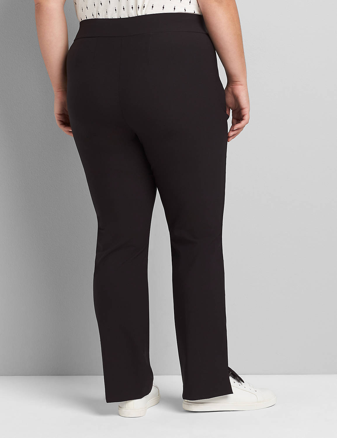 On-The-Go Straight Pant 1114355:Pitch Black LB 1000322:14 Product Image 2