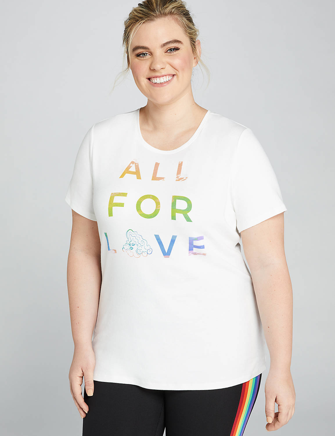 All for Love Crew Neck 1115956:White 2008:14/16 Product Image 1