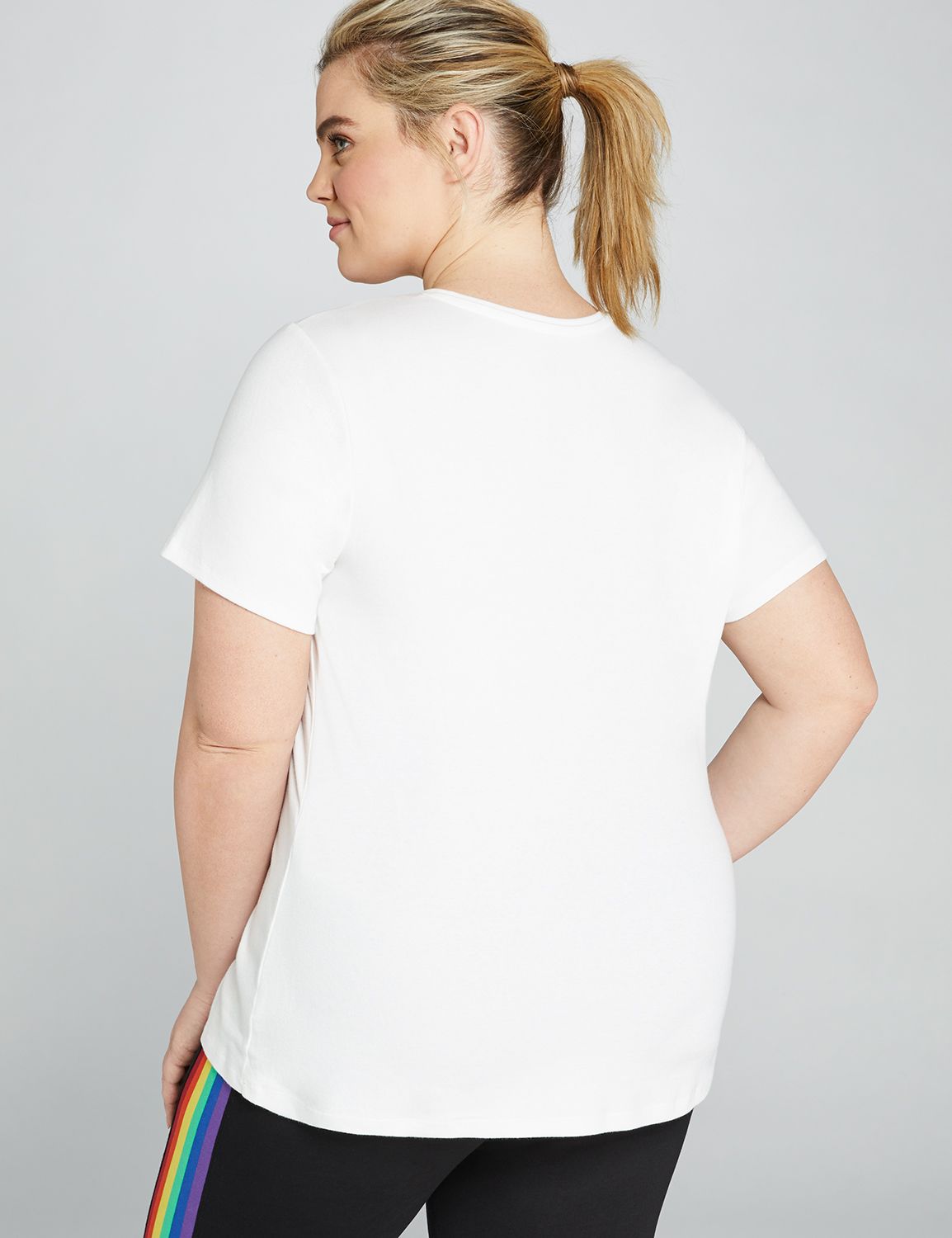 All for Love Crew Neck 1115956:White 2008:14/16 Product Image 2