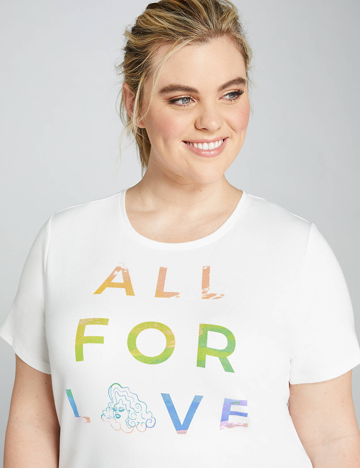 All for Love Crew Neck 1115956:White 2008:14/16 Product Image 4
