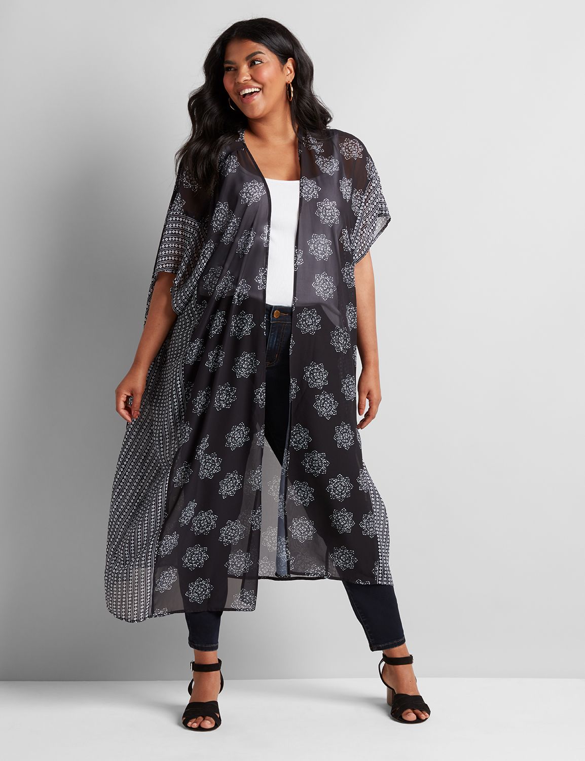 plus size dressy kimonos