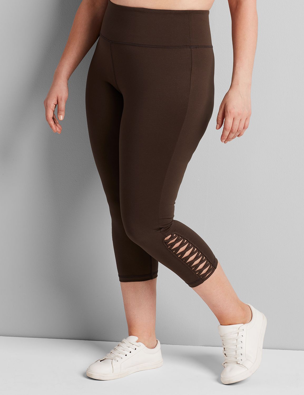 lane bryant white leggings