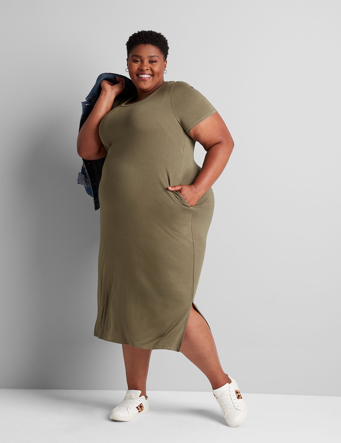 lane bryant women's plus size dresses