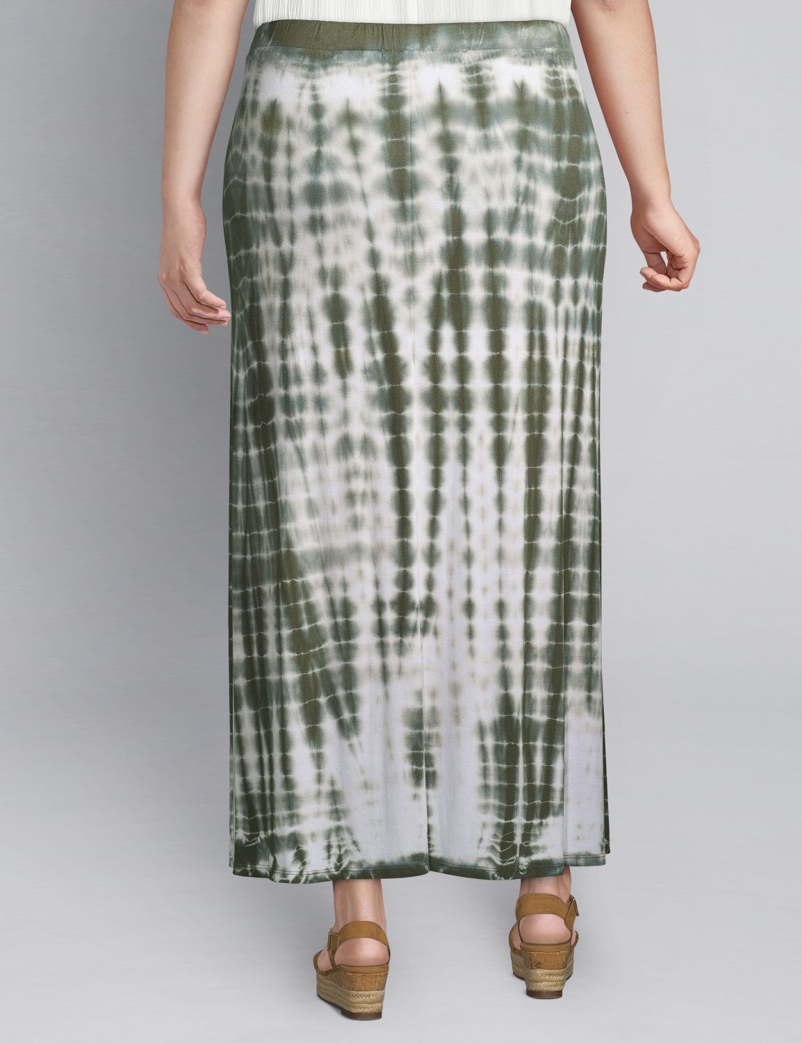 1115540  KNIT PULL-ON MIDI SKIRT:LBSU20414_TieDye1_VendorPrint_colorway1:14/16 Product Image 2