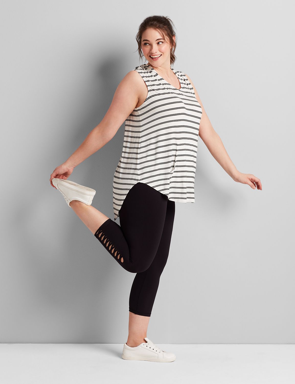 1112787 F Sleeveless Cinch Shoulder Product Image 3