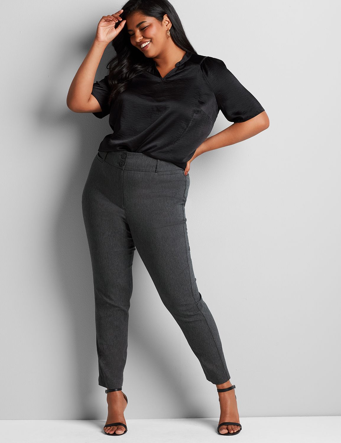 Allie High Rise With Tighter Tummy Ankle 1116264:B 65:14 Product Image 3
