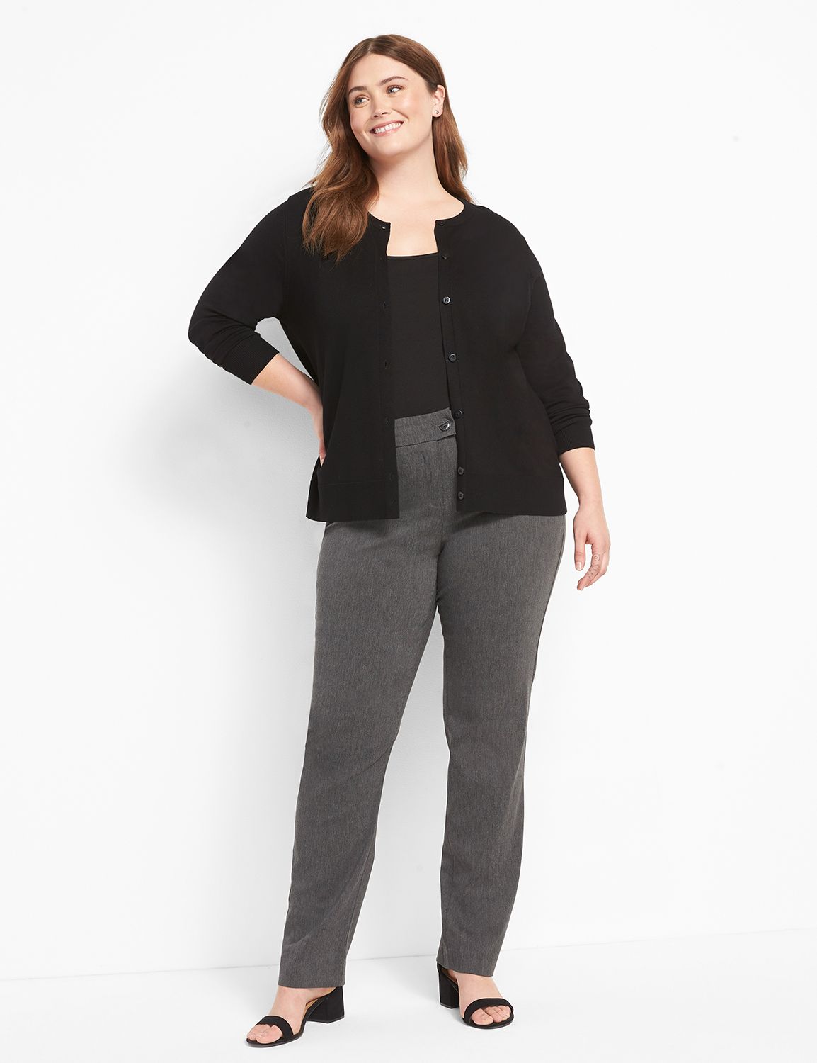 Straight Leg 4-Season Pant | LaneBryant