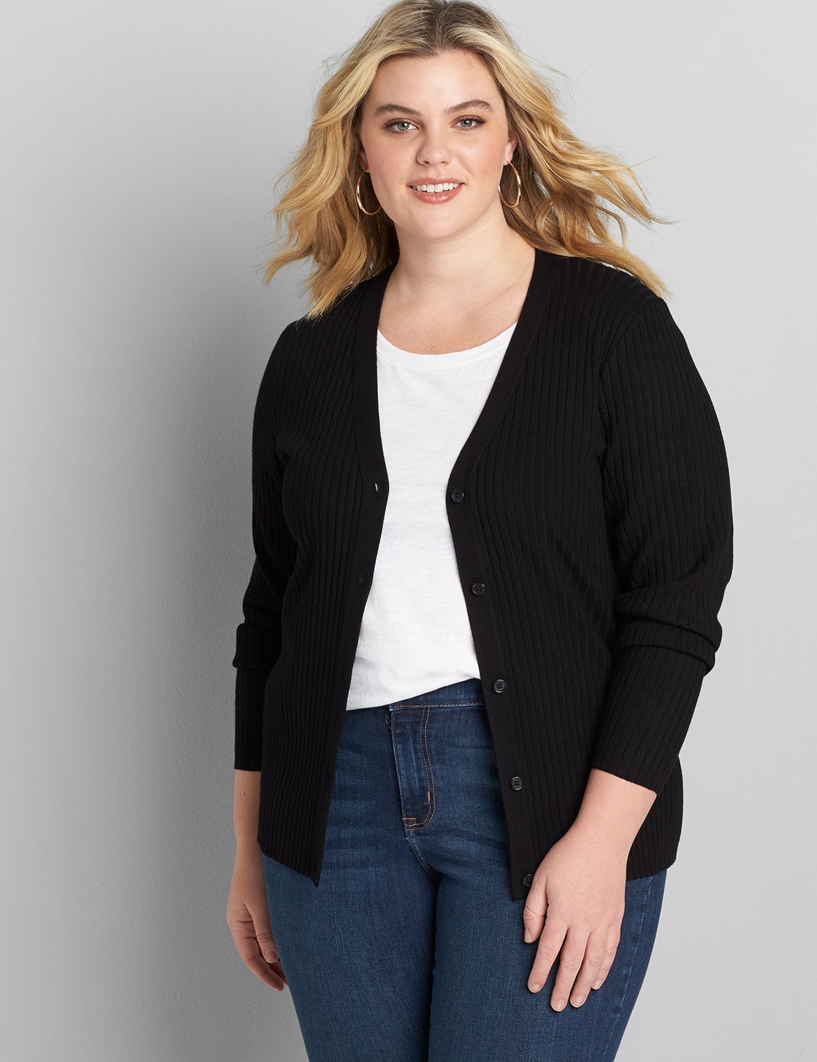 Lane bryant store sweater coat