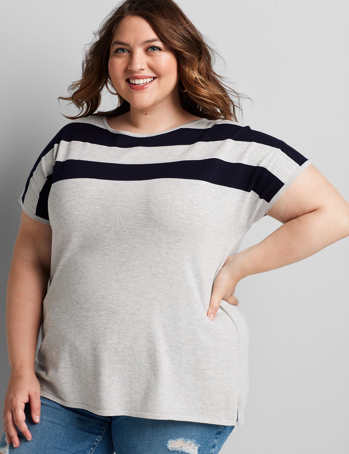 lane bryant plus size sweaters