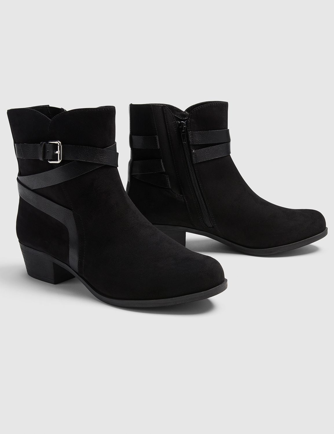 lane bryant suede boots