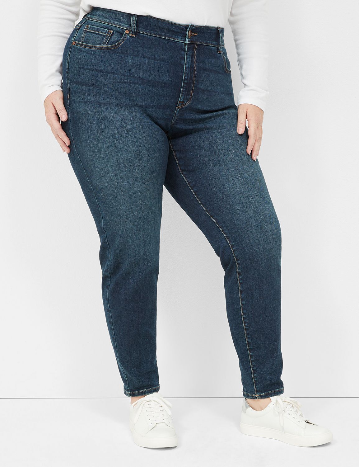 Le High Skinny Sateen Jeans