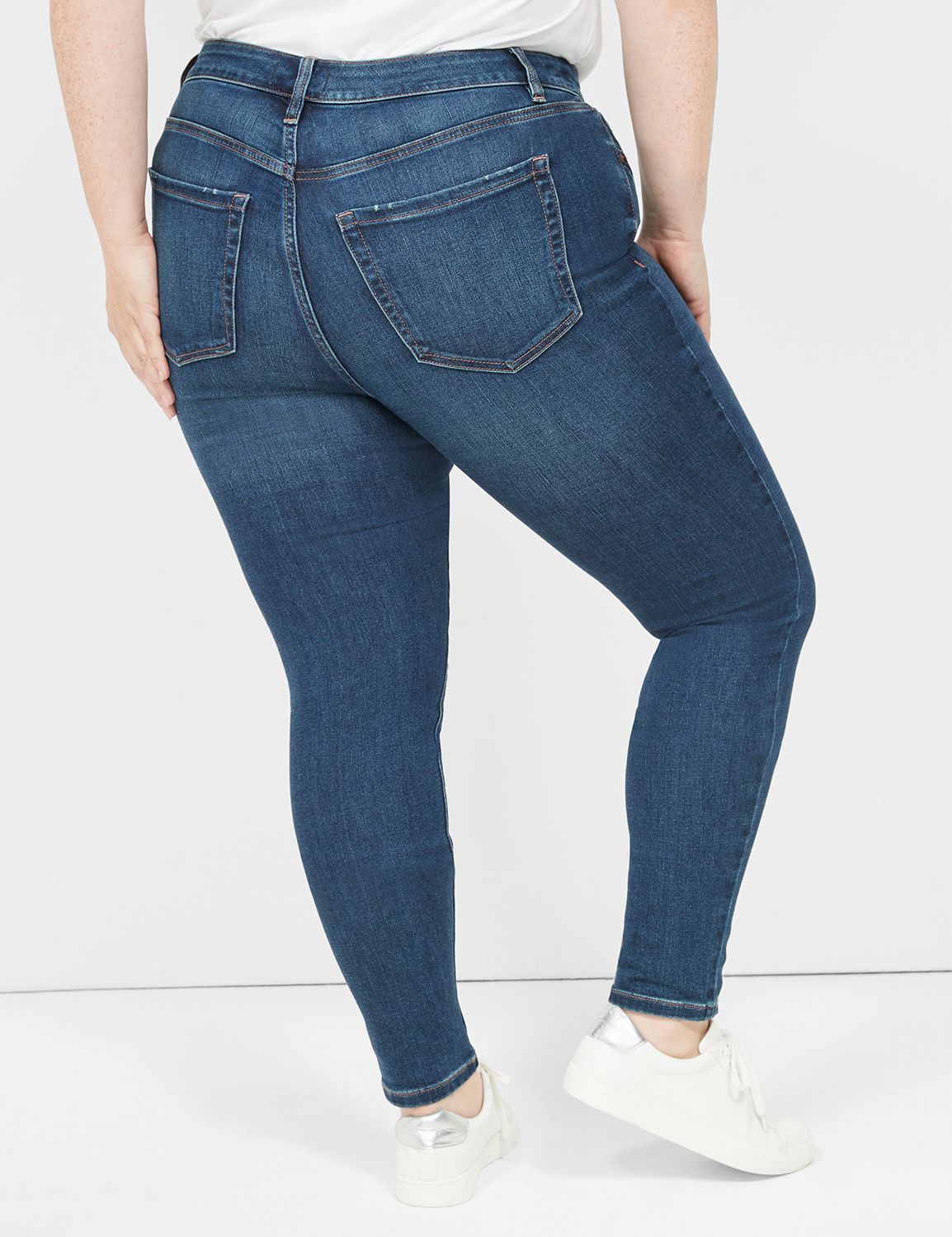 Women's Signature Super Stretch Jeans, High-Rise Skinny-Leg