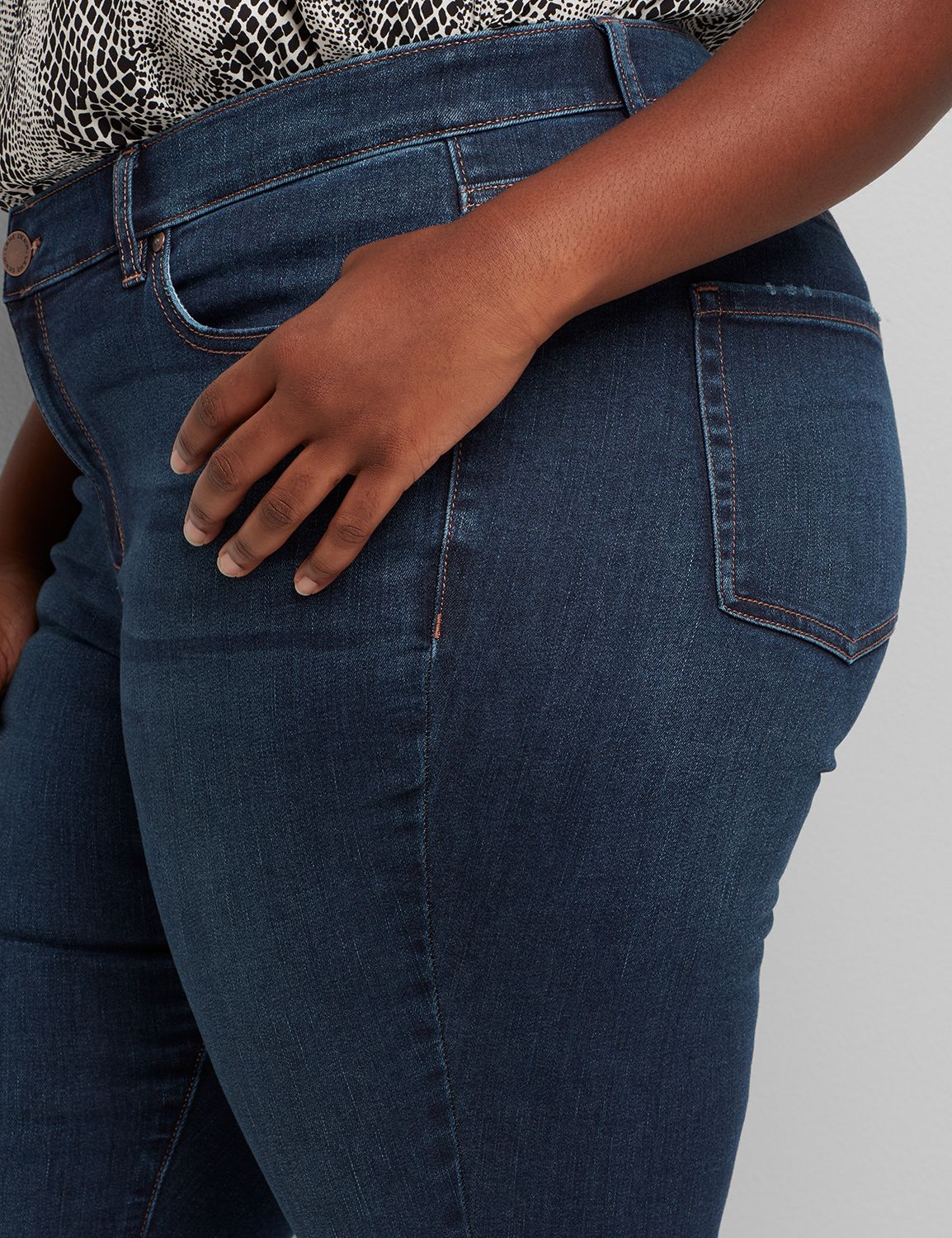  Womens Skinney Jean Shorts Flex High Waist Butt Rise