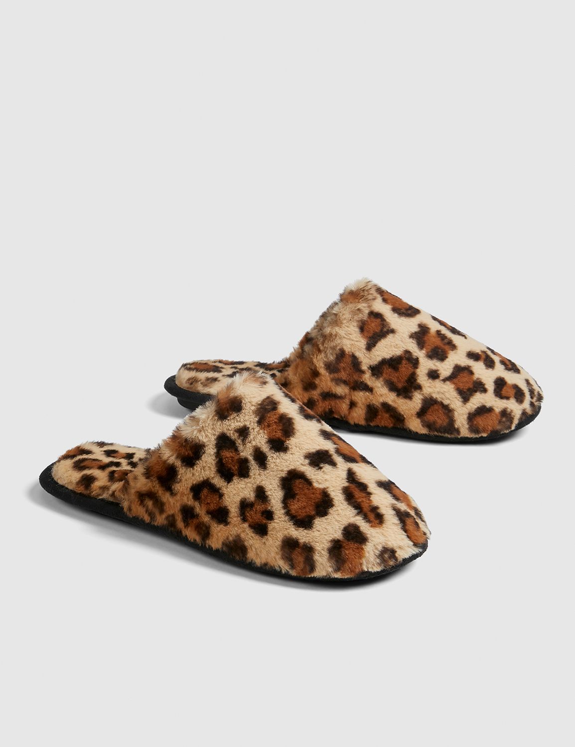 wide width fur slides