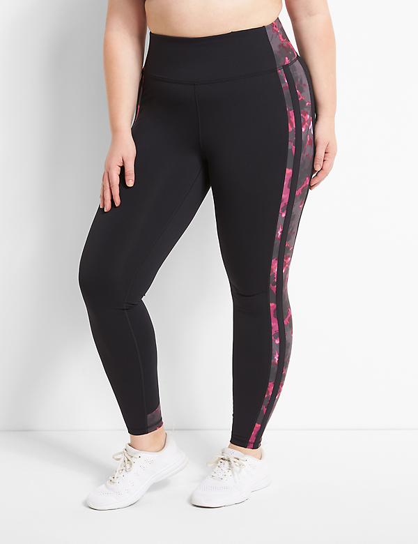 LIVI 7/8 Power Legging With Wicking - Colorblock