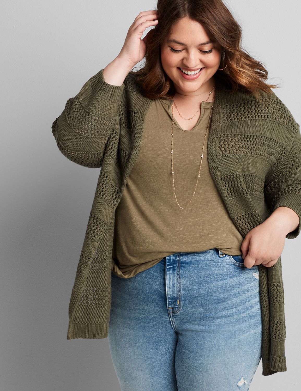 lane bryant plus size sweaters