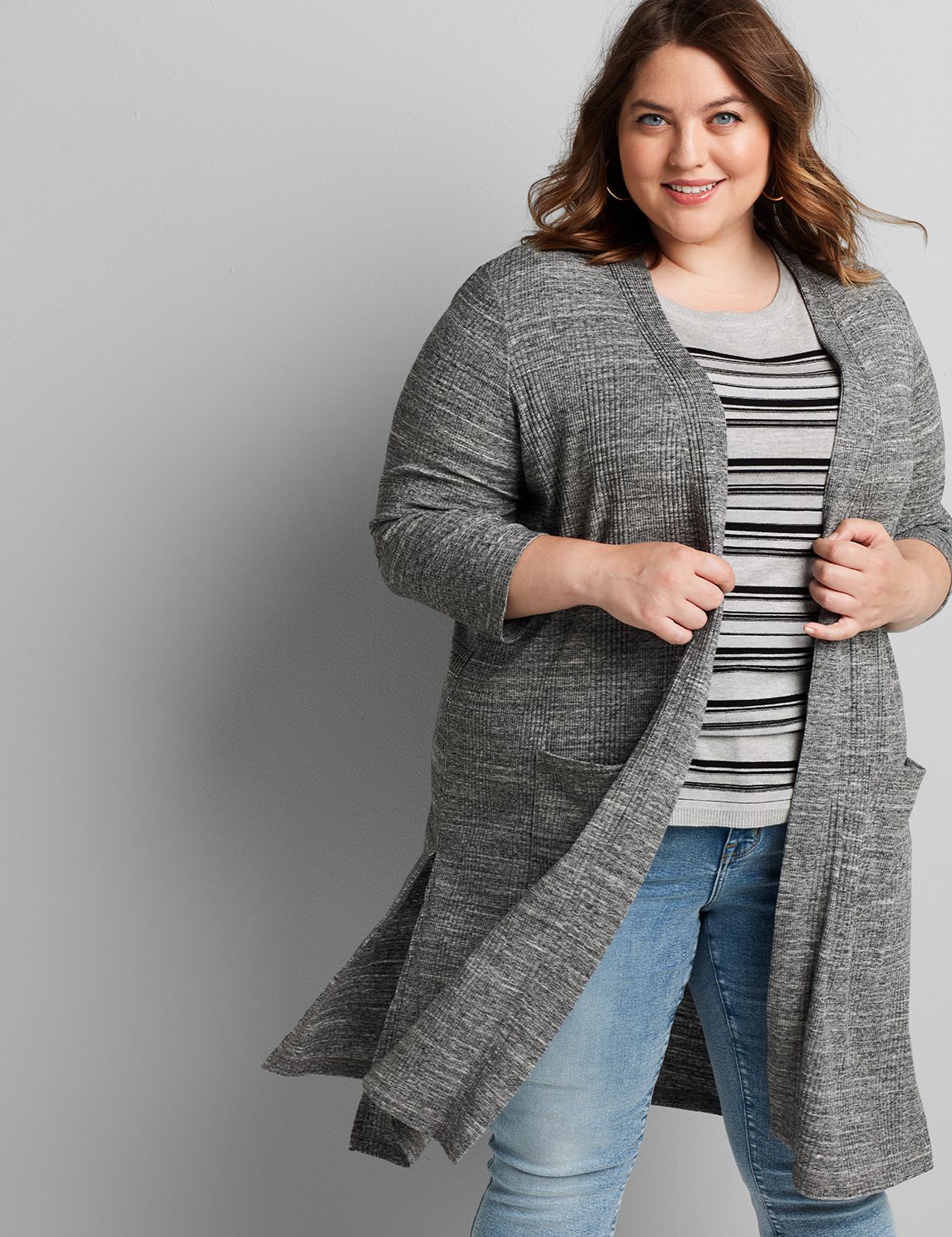 lane bryant sweater coat