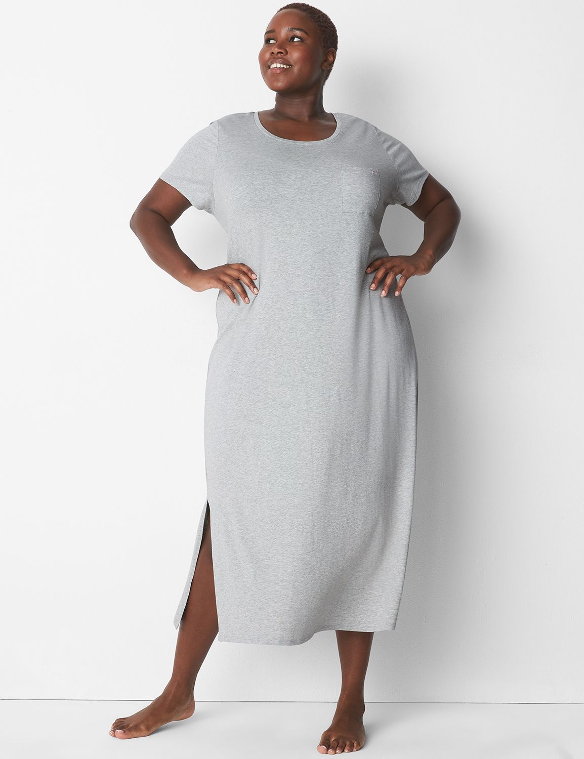Knit Maxi Sleepshirt 1112833 Product Image 1