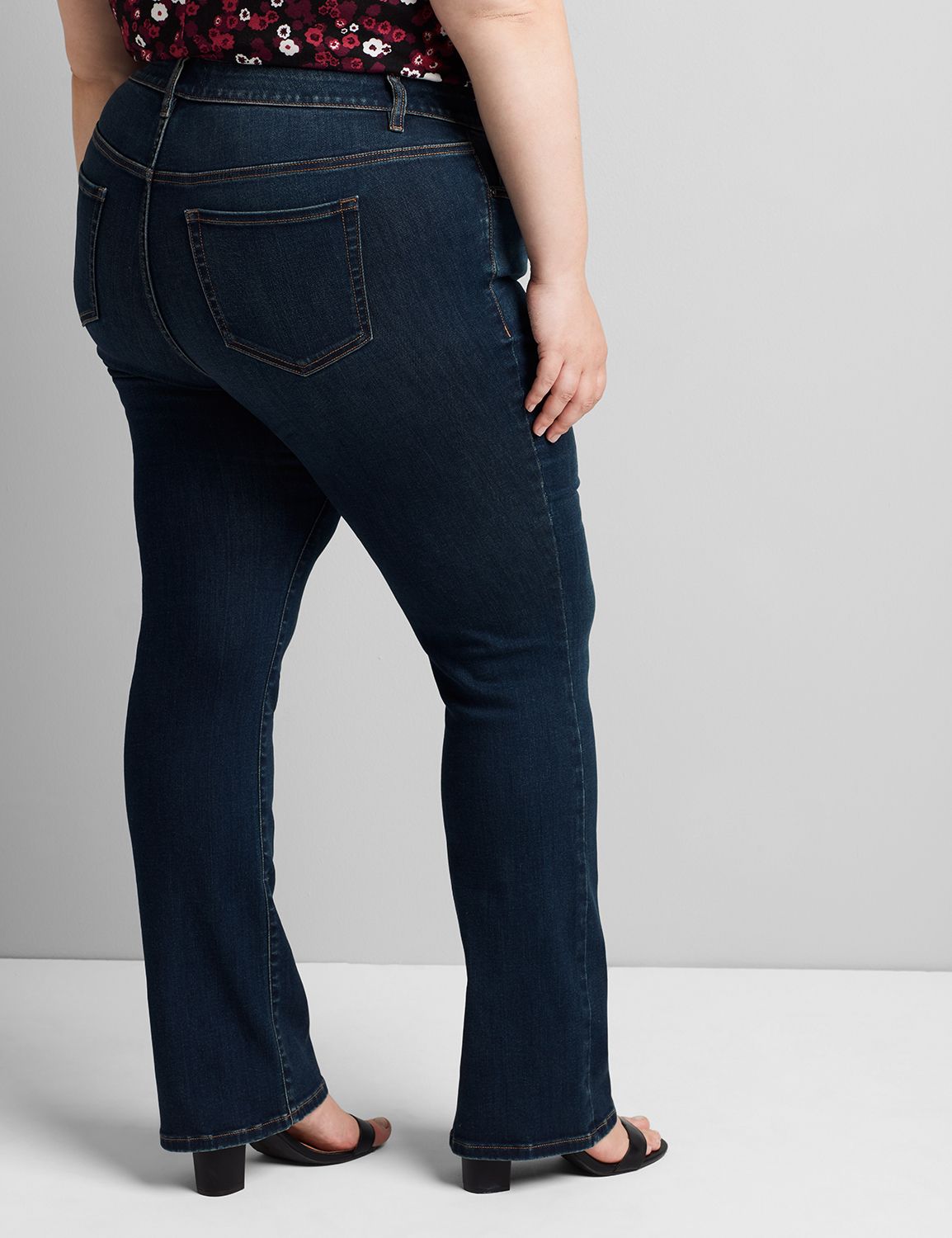 Lane bryant bootcut store tighter tummy technology