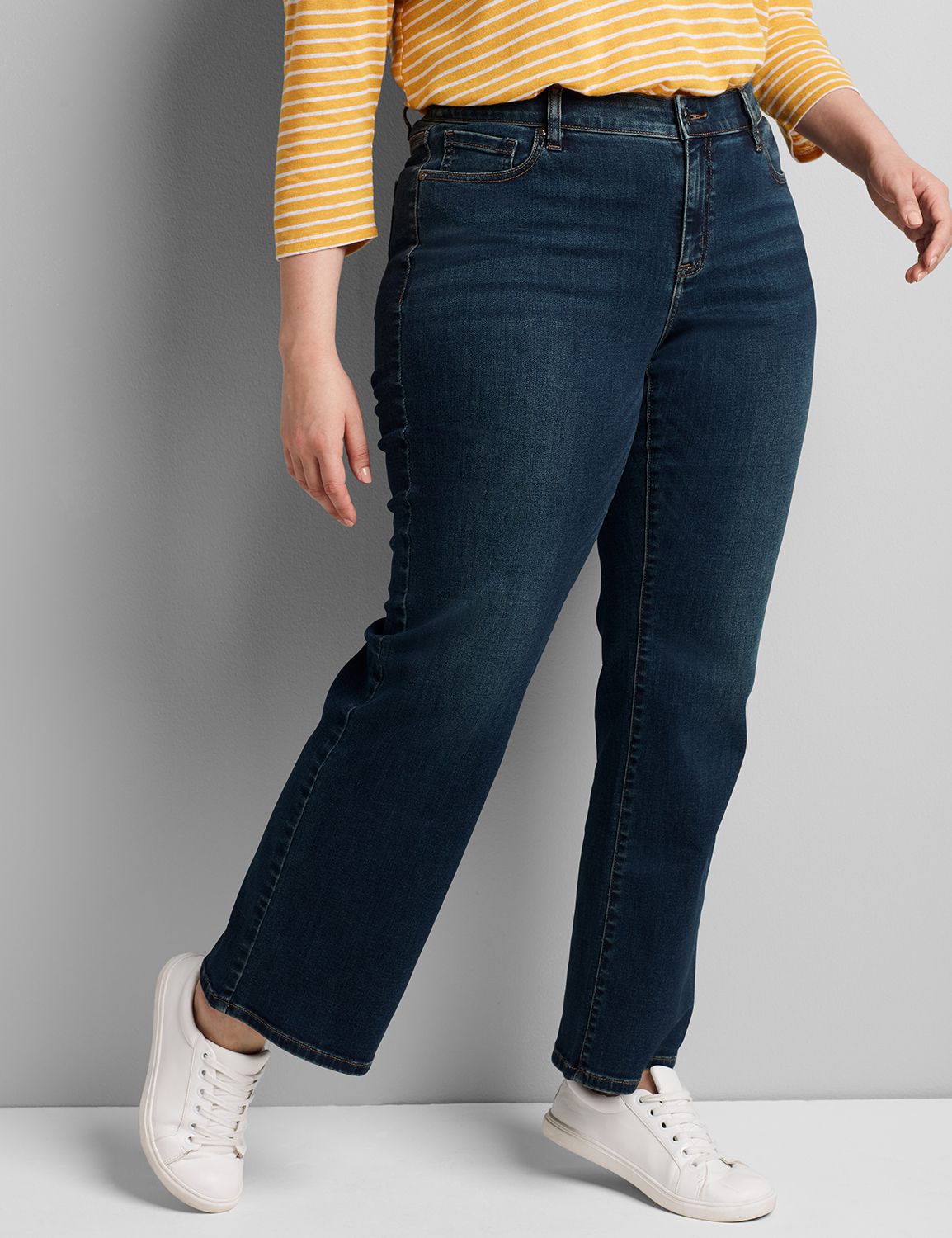 Grand Plus Size Bootcut Jean