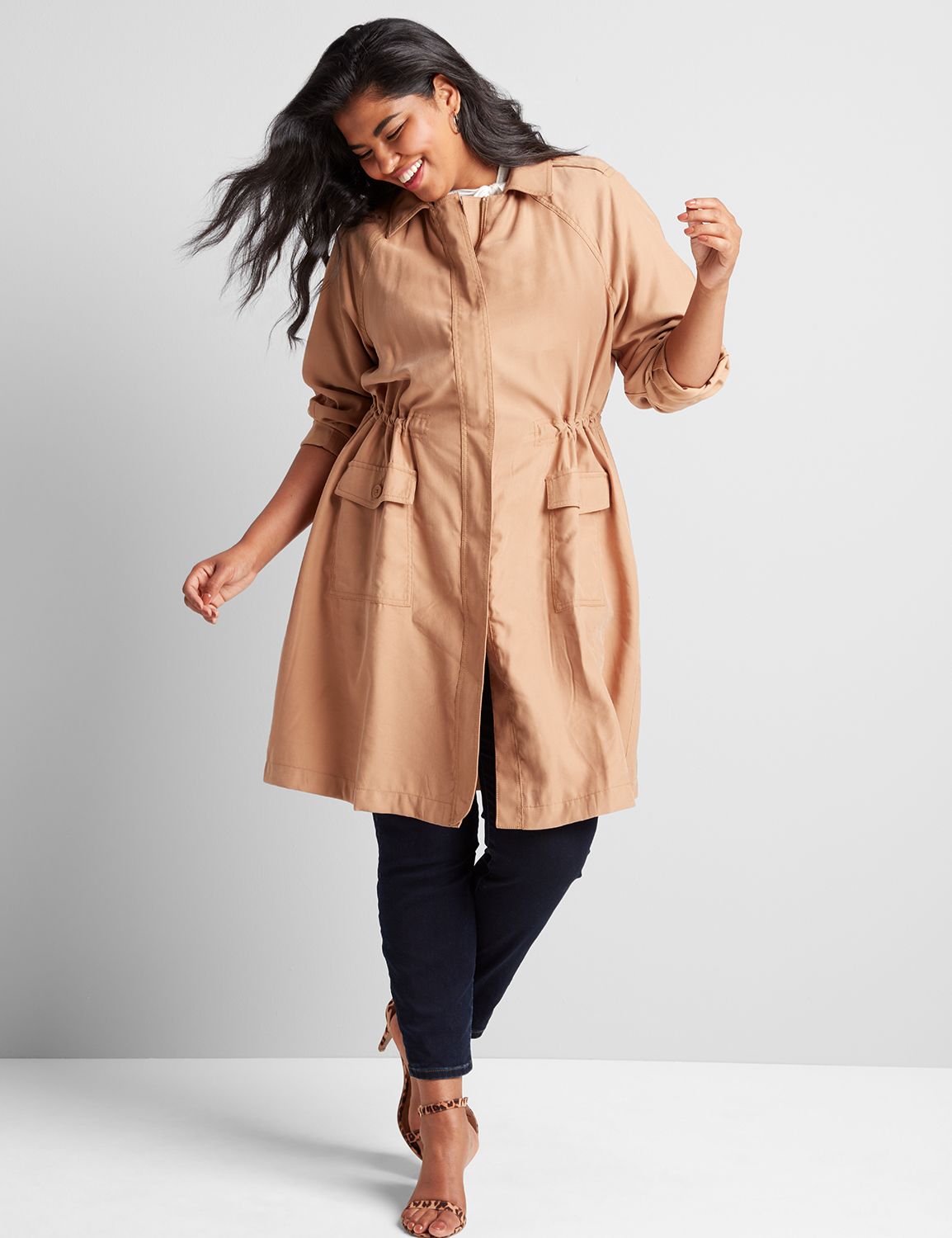 UTILITY DUSTER - RIVA TWILL 1117965 [copy of 1114513]:Natural Wheat CSI 0700598:10/12 Product Image 3