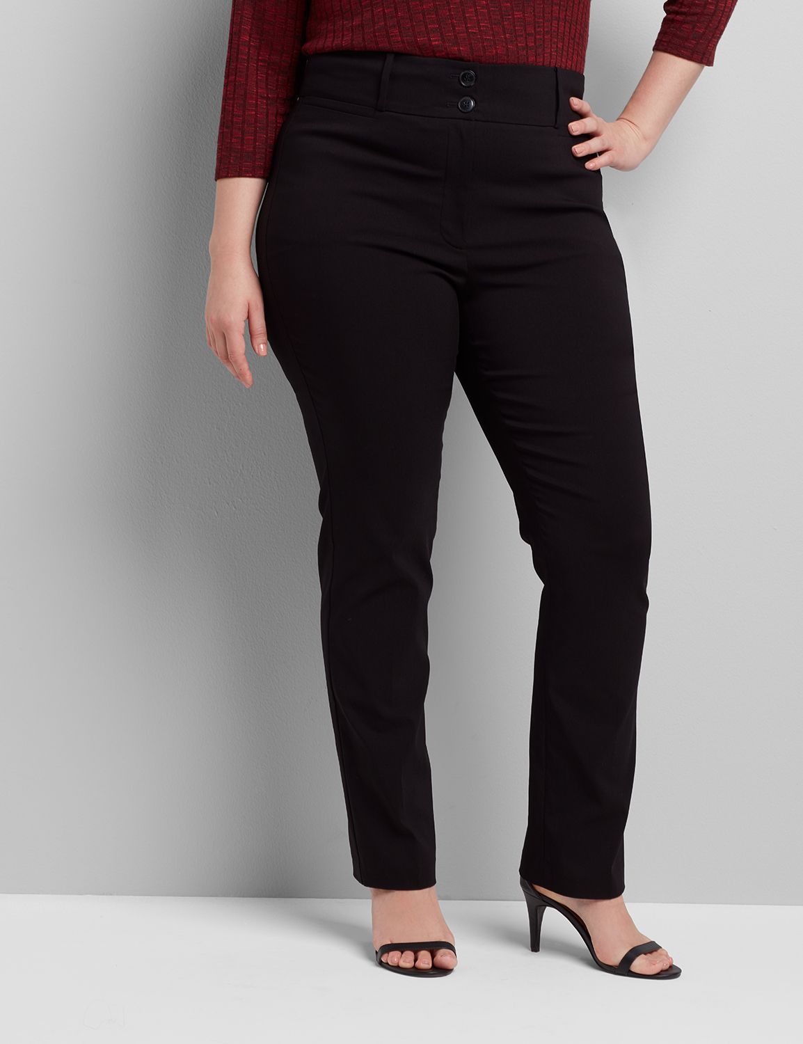 Tighter Tummy High-Rise Straight 4-Season Pant