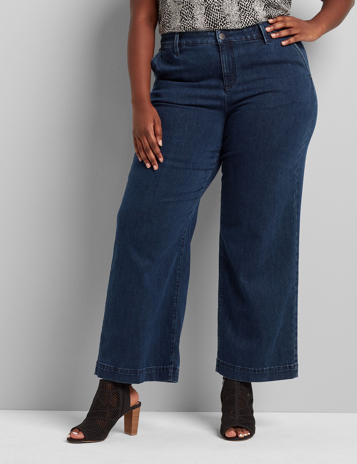 plus size trouser jean