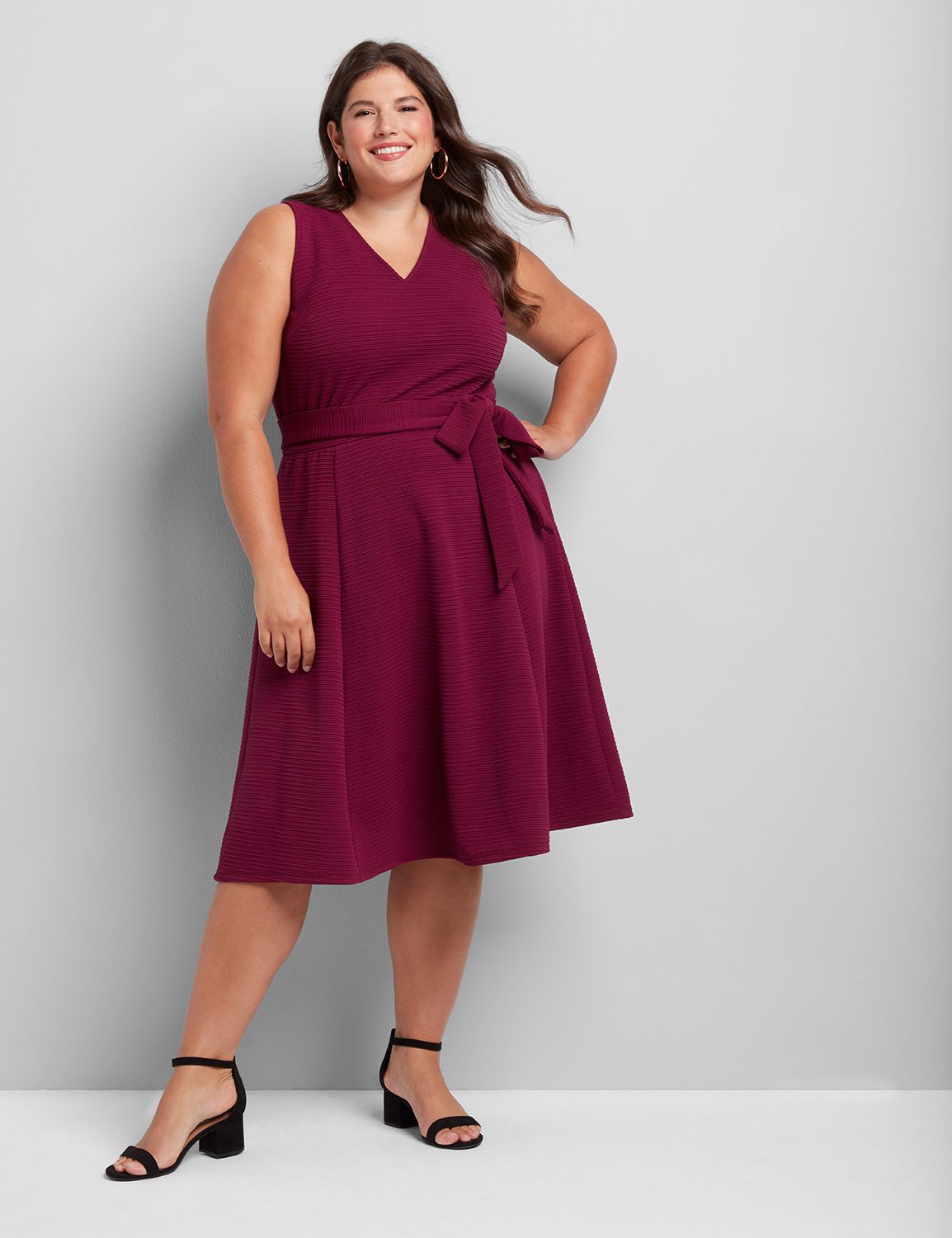 lane bryant red sequin dress