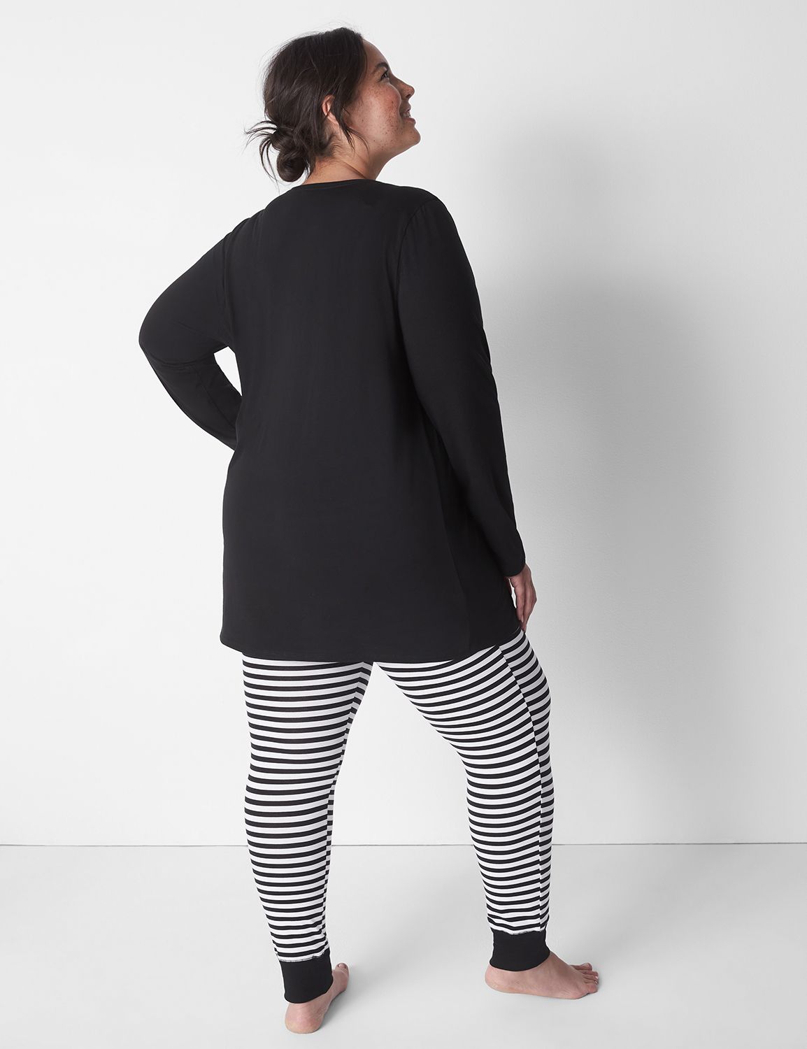 V-Neck Legging PJ Set 1115135 | LaneBryant