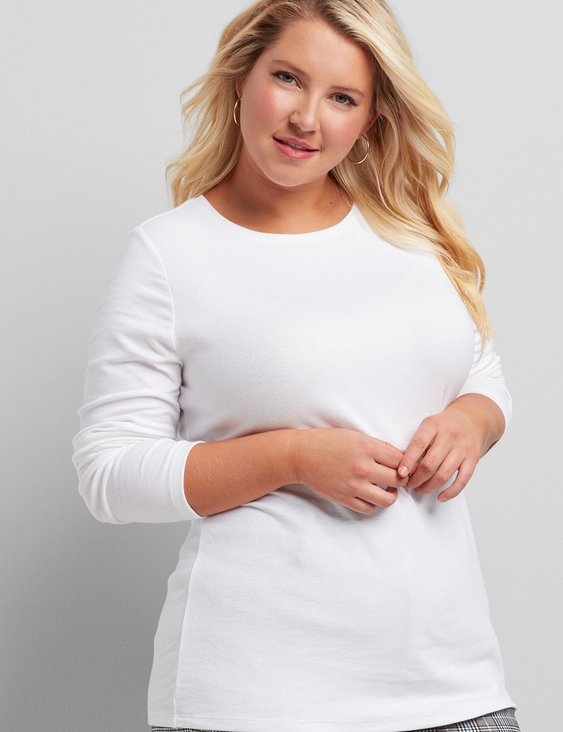 lane bryant white shirts