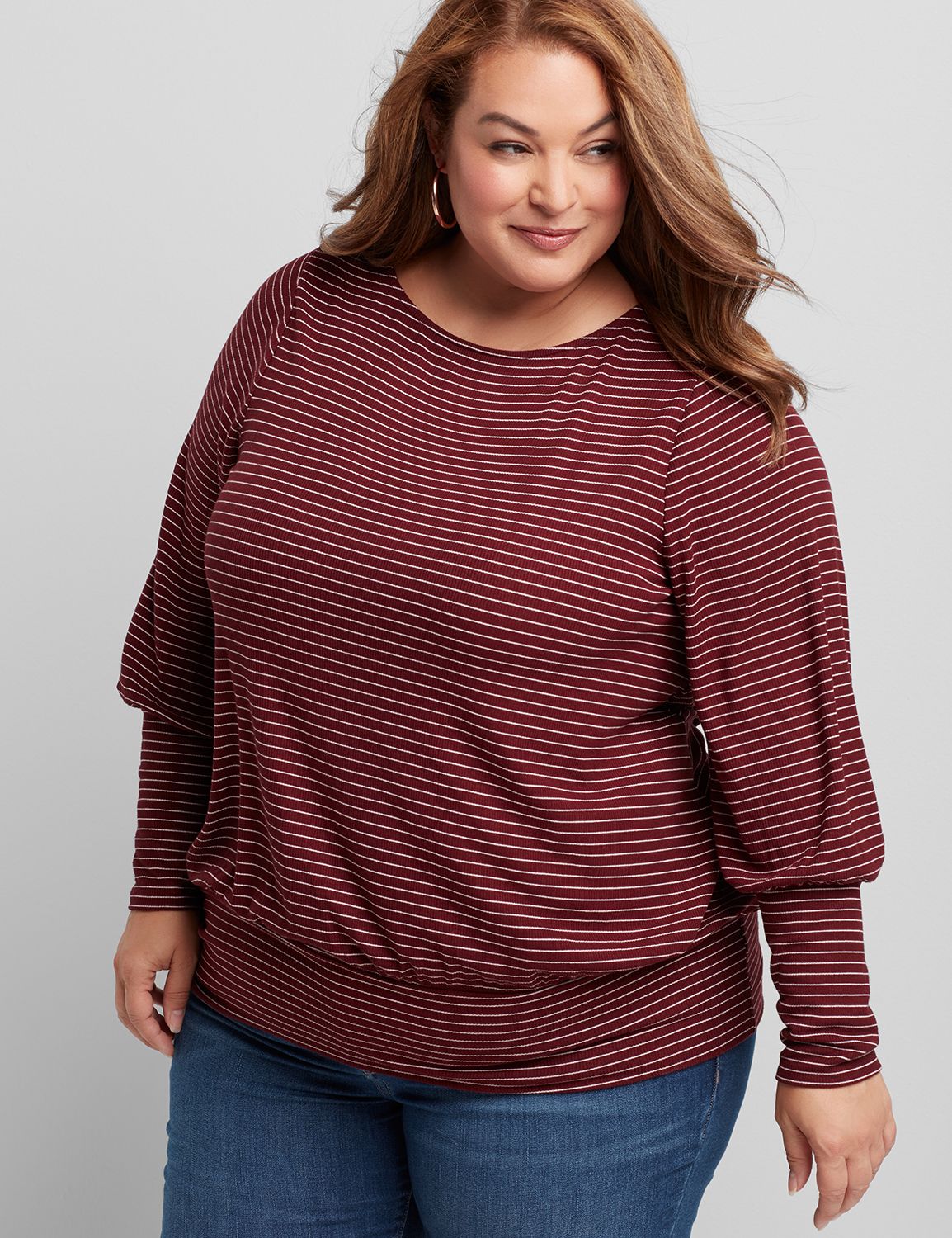 lane bryant red shirt