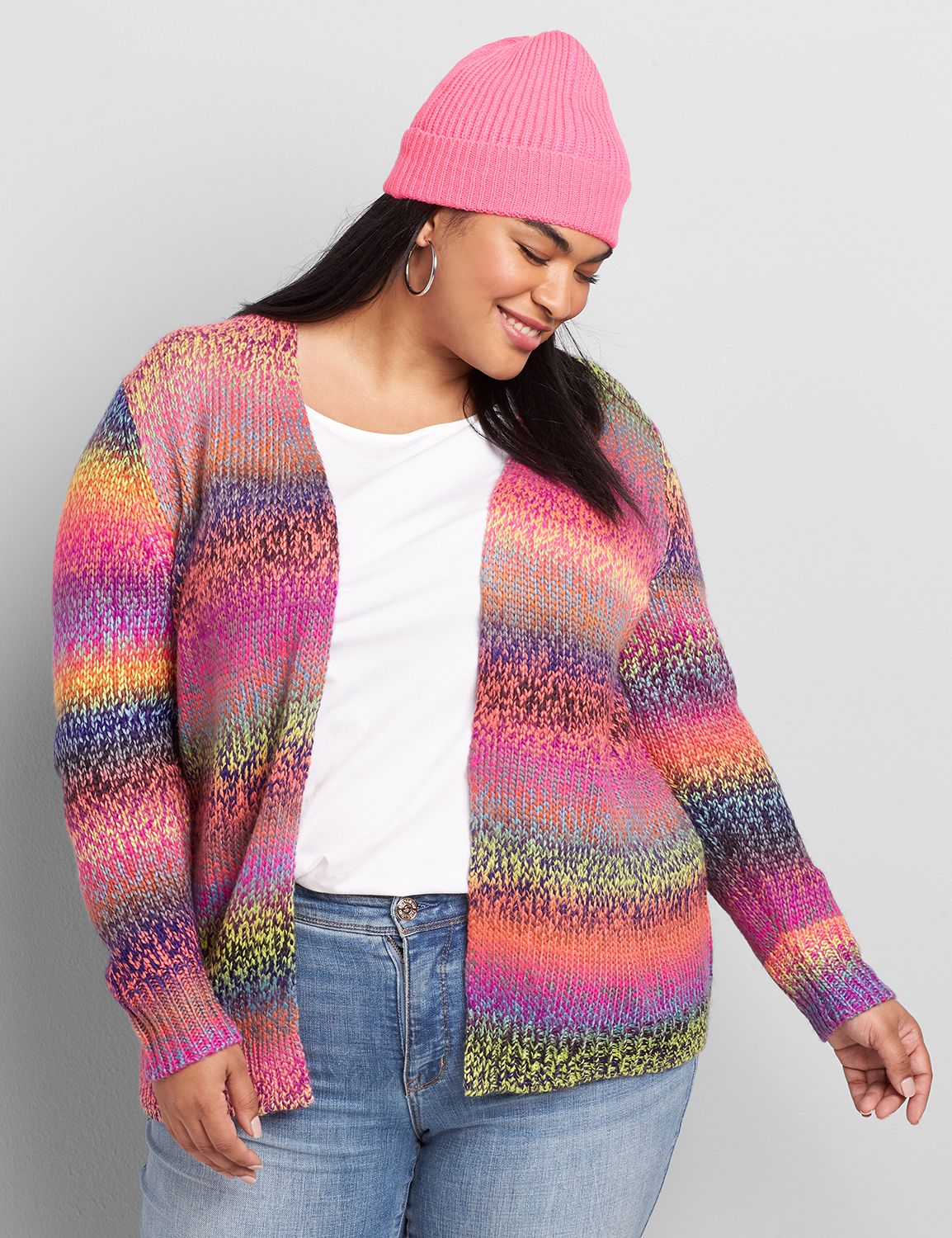 lane bryant sweater coat