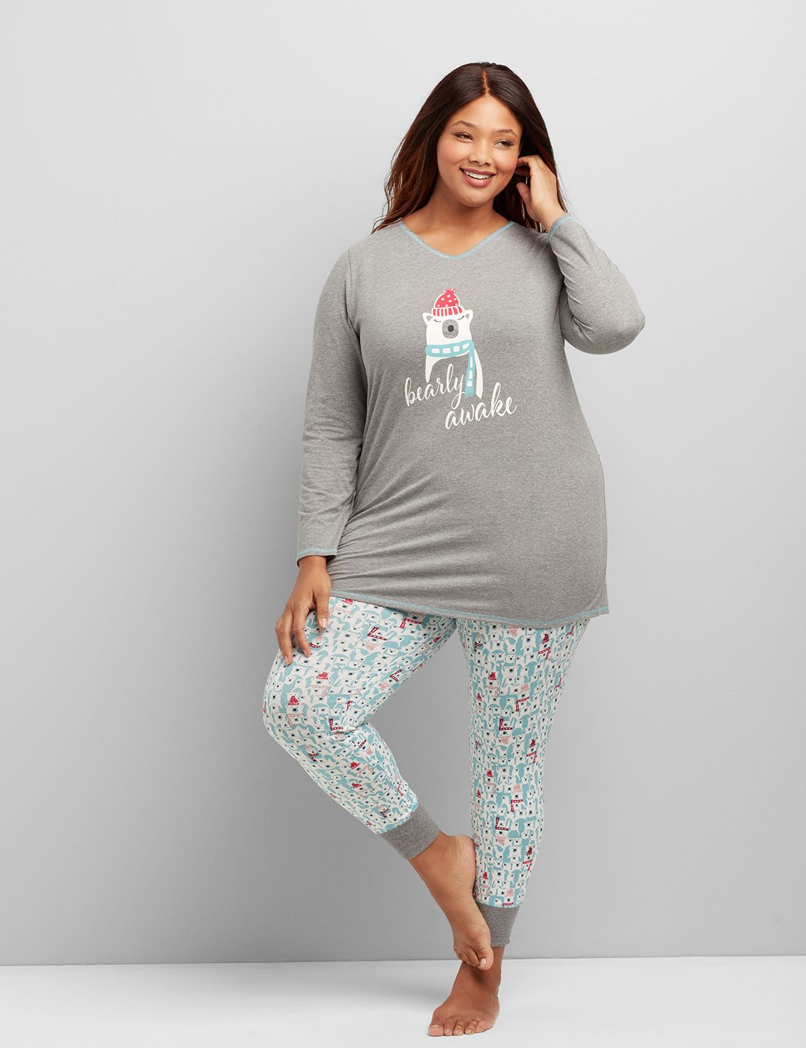 plus size christmas jammies