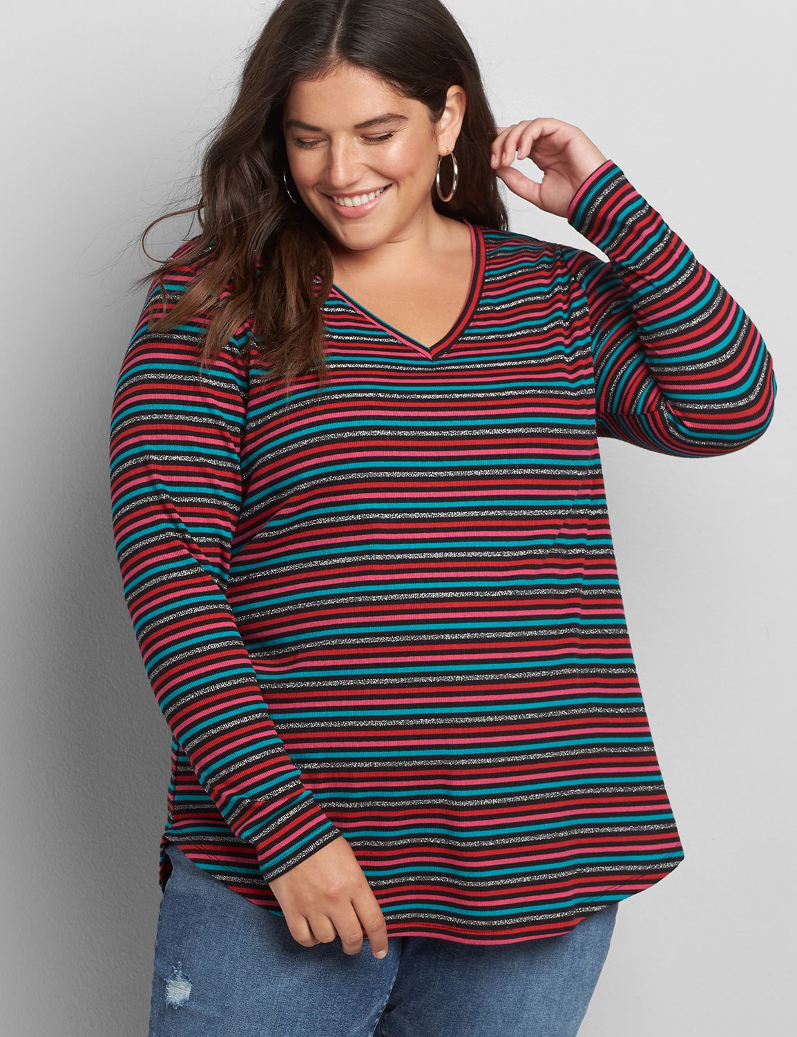 lane bryant long sleeve shirts